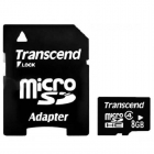 Карта памяти Transcend microSDHC 8Gb
