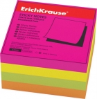 Блок-кубик Erich Krause 75х75мм неон 320 л.