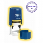 Оснастка для печати Colop круглая R40 с крышкой,антибактериальная защита