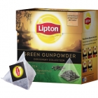 Чай Lipton Green Gunpowder зеленый, 20 пакетиков