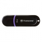 Флэш-память Transcend JetFlash 300 8GB, черный+фиолетовый