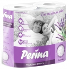 Бумага туалетная PERINA Lavender 3-х слойная белая  4рул/уп
