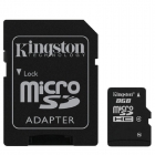 Карта памяти Kingston microSDHC 8GB Class 4 SDC4/8GB