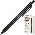 Ручка гелевая автоматическая Pentel EnerGel Rec черная 0,3 мм.