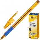 Ручка шариковая BIC Orange grip fine синяя  0,35 мм.