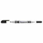 Маркер для CD Pentel N65W-A двухсторонний, черный, 1-3,5 мм.