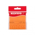 Бумага для заметок Kores оранжевая, 75×75мм, 100 листов