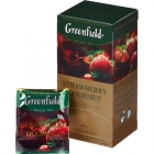 Чай черный Greenfield Strawberry gourmet 25 пак/пач.