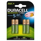 Аккумулятор Duracell AAA/HR03-4BL (850 mAh, 4 штуки)