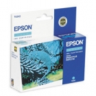 Картридж струйный Epson С13T03424010 голубой