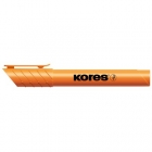 Текстовыделитель Kores оранжевый 1-4 мм.
