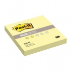 Стикеры клейкие Post-it Basic канареечный желтый, 76х76 мм, 100л.