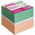 Блок-кубик запасной Attache 90×90×90мм, цветной.