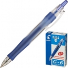 Ручка гелевая автоматическая Pilot BL-G6-5 синяя 0,3 мм.