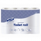 Бумага туалетная Luscan Professional 2-сл.белая 24рул.