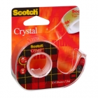 Клейкая лента 3M Scotch Cristal 19 мм х 7,5 м, прозрачная.