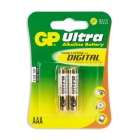 Батарейки GP Ultra ААA/LR03 2 штуки