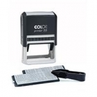  Штамп самонаборный Colop Printer 55-Set-F, 40х60 мм, 10/8 строк,рамка, 2 кассы