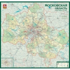 Карта Московской области (масштаб 1:225 тыс.)