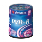 Диск DVD-R VERBATIM 4,7GB 16х 100шт./туба
