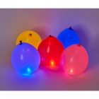 Набор разноцветных шаров с подсветкой 5 шт/уп.