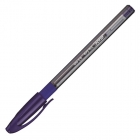 Ручка шариковая масляная Attache Trio Grip синяя 0.5 мм