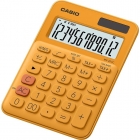 Калькулятор настольный Casio MS-20NCRD 12-разрядный, оранжевый.
