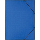 Папка-короб на резинке Attache Confidence A4 пластиковая синяя ,0.8 мм