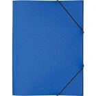 Папка на резинке Attache Confidence A4 пластиковая синяя 0.5 мм