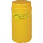 Емкость-контейнер для сбора медицинских отходов с иглоотсекателем класса Б 1,5 л