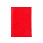 Бумажник водителя Fabula из натуральной кожи красного цвета