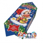 Новогодний сладкий набор  Пигги с раскраской и анимацией в картонной упаковке 500 г