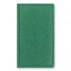 Алфавитная книжка Вива А6, 85х145 мм, кожзам, зеленая.