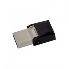 Флеш-память Kingston DTDUO3 64Gb USB 3.0/microUSB черная