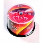 Диск CD-R VS 80 52x  50шт./туба