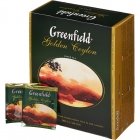 Чай Greenfield Golden Ceylon черный 100 пак.
