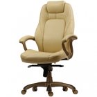 Кресло EasyChair кресло CS-630Е кожа бежевая/пластик