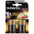 Батарейки Duracell Basic пальчиковые АА LR6 (4 штуки в упаковке)