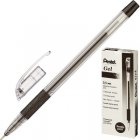 Ручка гелевая Pentel черная  0,25 мм.