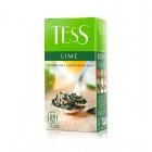 Чай Tess Lime зеленый с лаймом 25 пакетиков