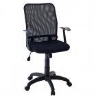 Кресло офисное Easy Chair 323 PTW черное (ткань/сетка/пластик)