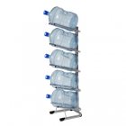 Стеллаж для воды «Бридж-5» на 5 бутылей (360х450х1420 мм)