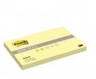 Стикеры Post-it, 76x127 мм, желтые, пастельные, 100 л.