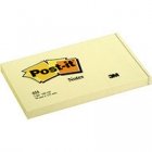 Стикеры Post-it, 76x127 мм, желтые, пастельные, 100 листов.