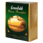 Чай Greenfield Classic Breakfast черный, 100 пак.