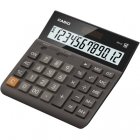 Калькулятор Casio DH-12-BK-S-EH, черный, 12-разрядный