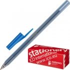 Ручка шариковая "Ico" ORIENT однораз.синяя Венгрия