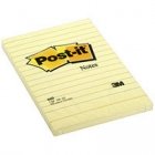Стикеры Post-it, 102x152 мм, жёлтые, пастельные, 100 листов.