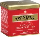 Чай Twinings English Breakfast Tea листовой черный 100г ж/б