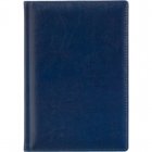 Ежедневник датированный на 2020 год Attache Небраска искусственная кожа A5 176 листов синий (148x218 мм)